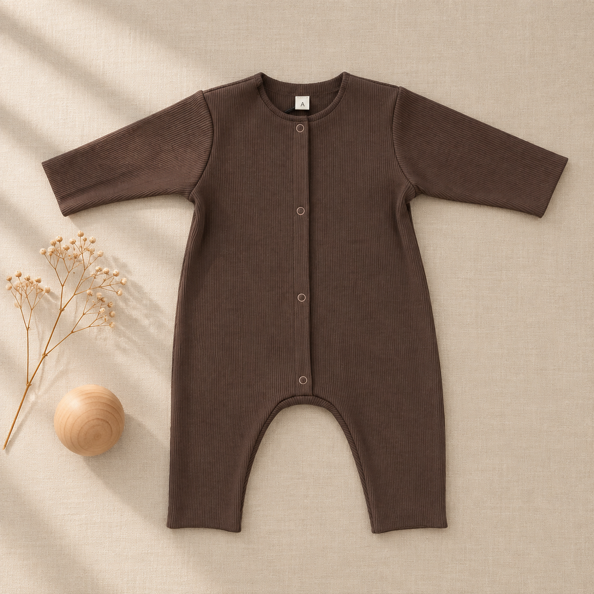 A Basic Brand | Pelele de bebé de canalé