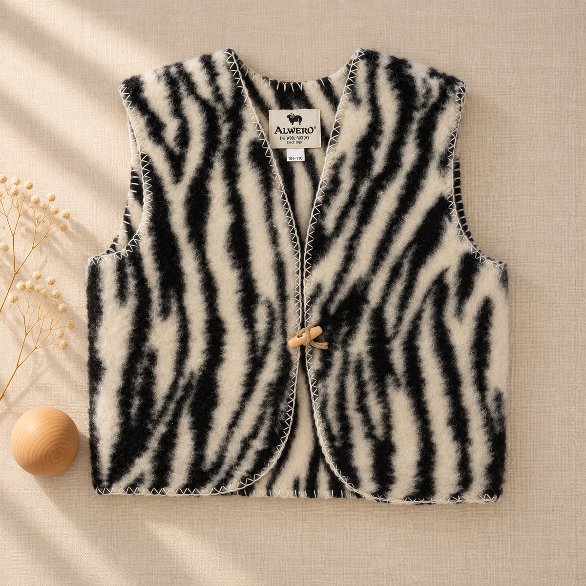 Alwero Wool Baby Gilet | Outlet Zebra