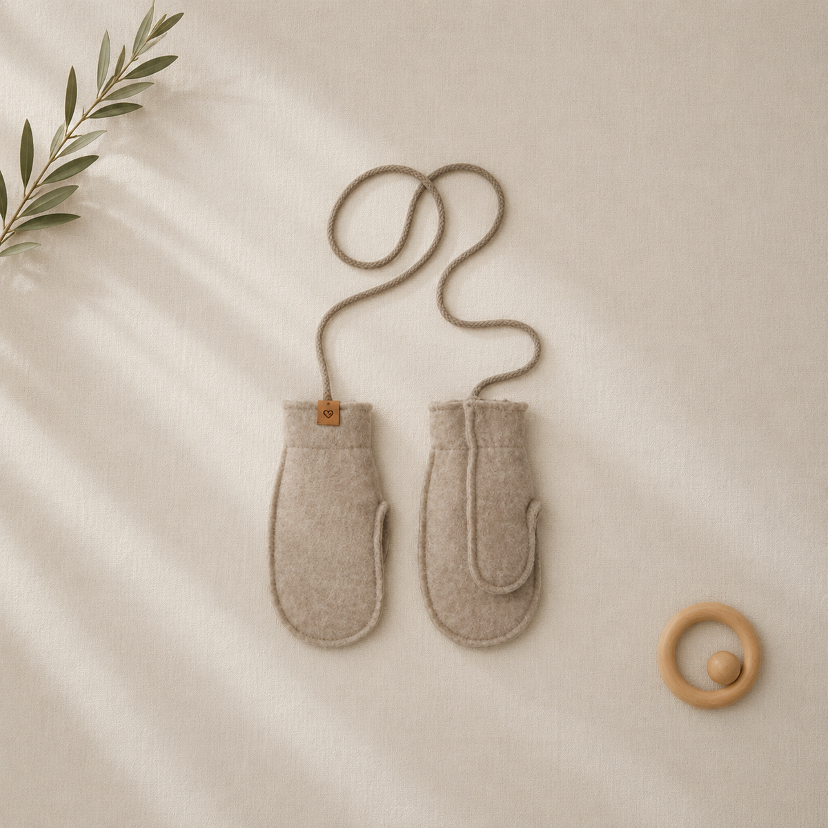Guanti di lana per neonati e bambini | Zaffiro Felted