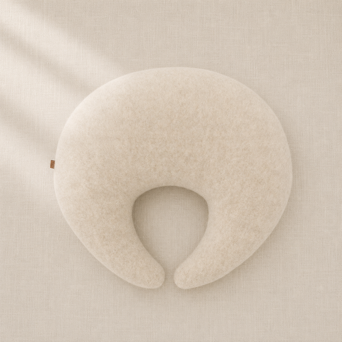 Wollen Voedingskussen voor Baby | Felted