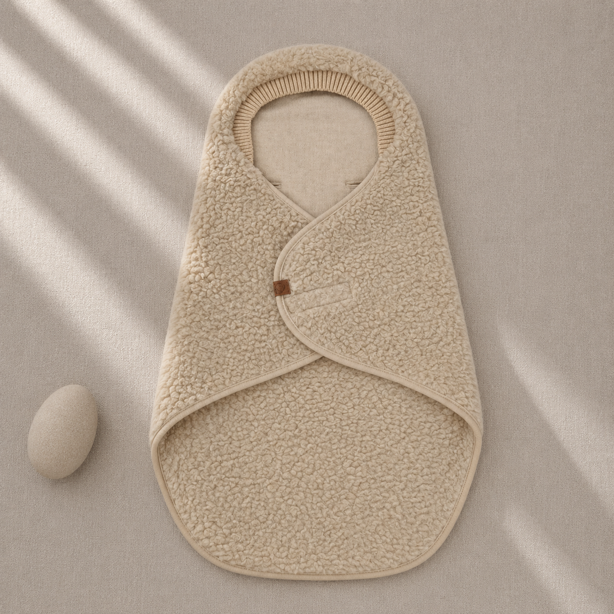 Wollen Omslagdoek Baby voor Maxi-Cosi & Kinderwagen | Wingy Thumbled