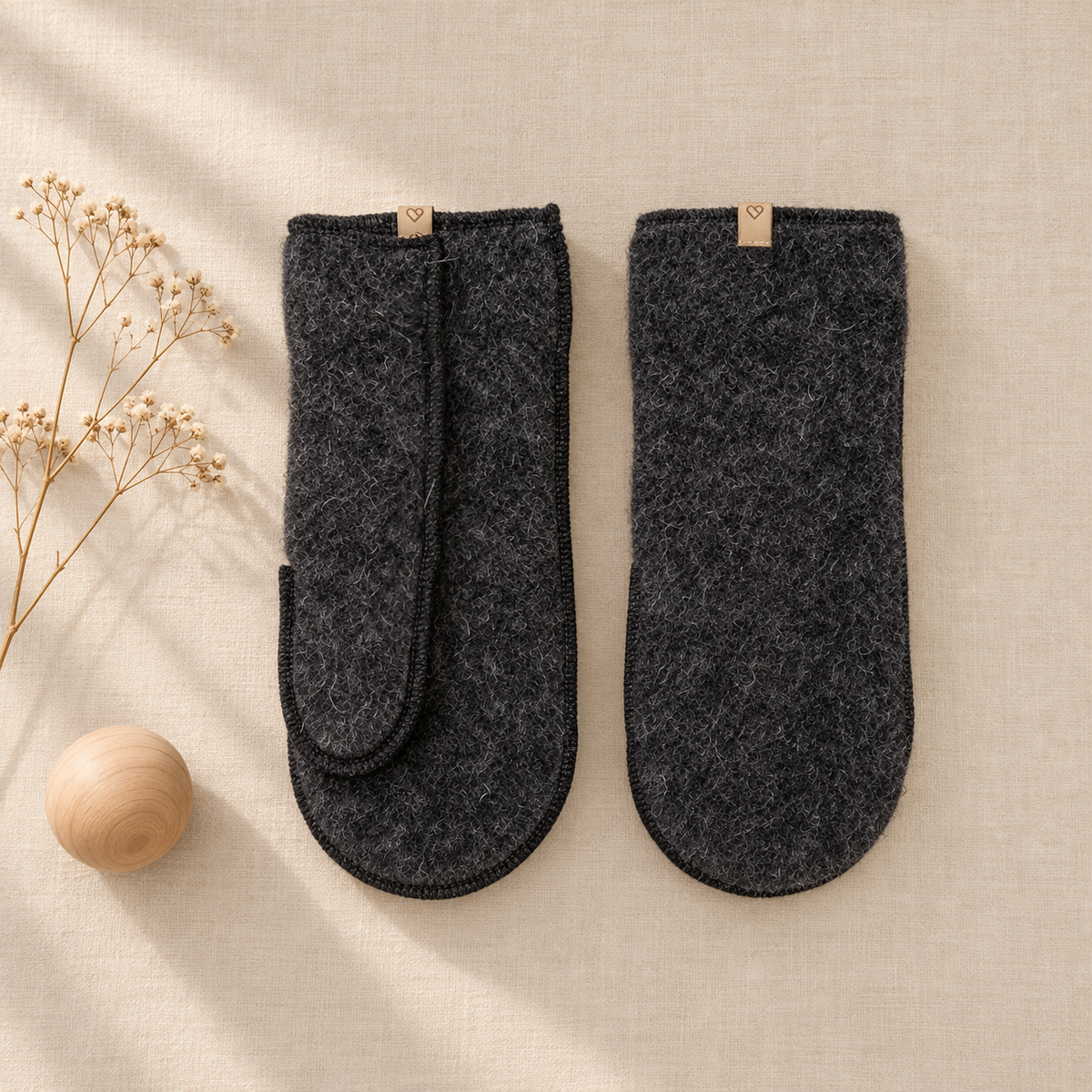 Wollen Wanten voor Volwassenen | Zaffiro Felted