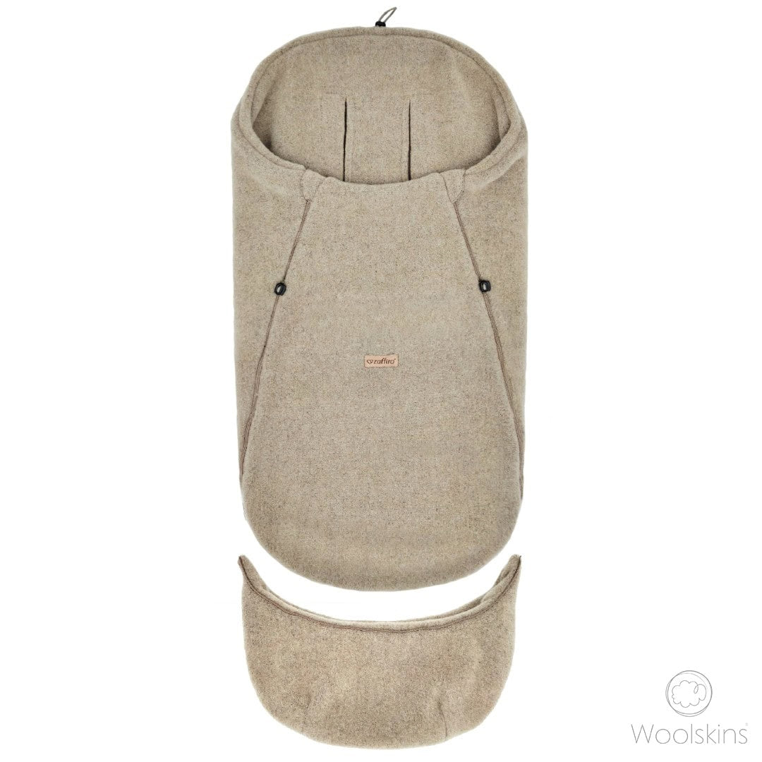 Wollen Voetenzak Baby 0-3 Jaar voor Kinderwagen & Buggy | iGrow Felted