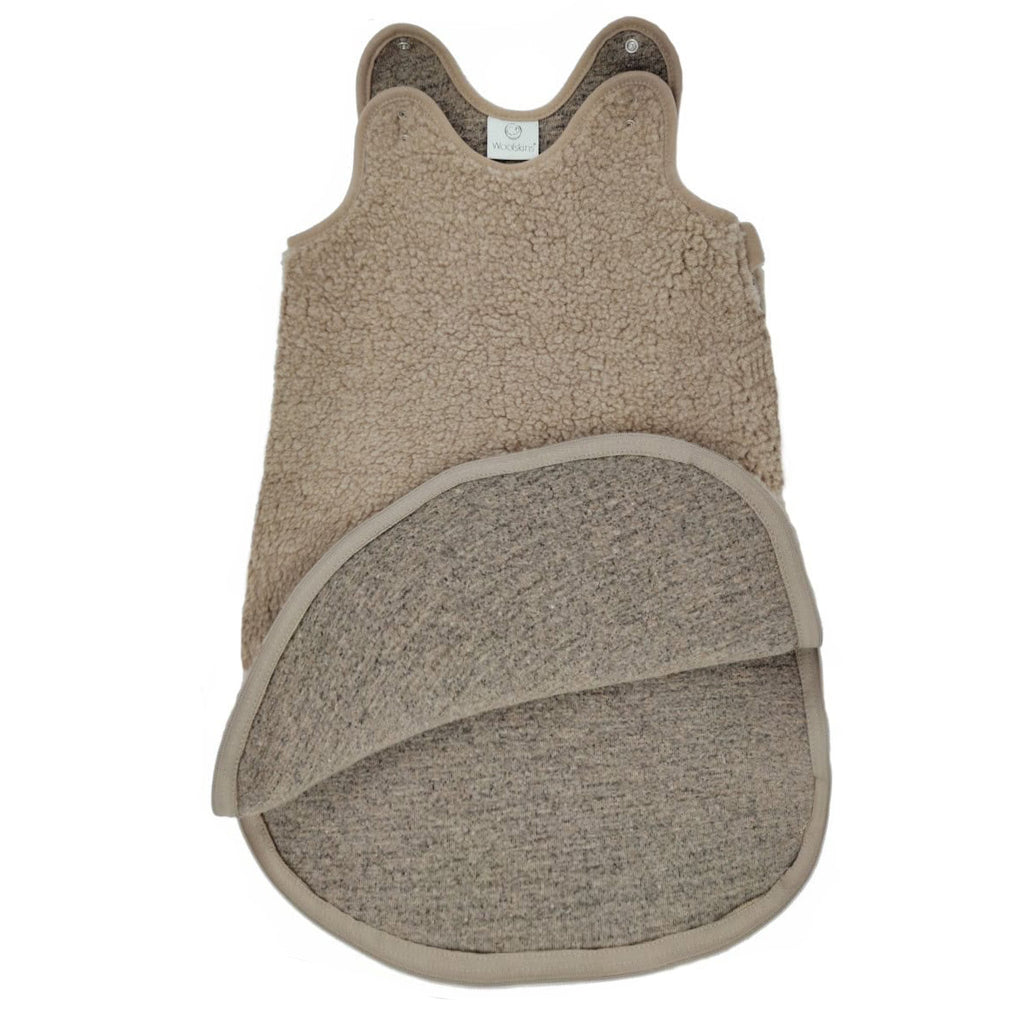 Zachte Babyslaapzak van Wol | Teddy