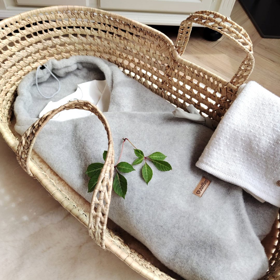 Wollen Omslagdoek Baby Maxi-Cosi & Kinderwagen | Zaffiro Felted