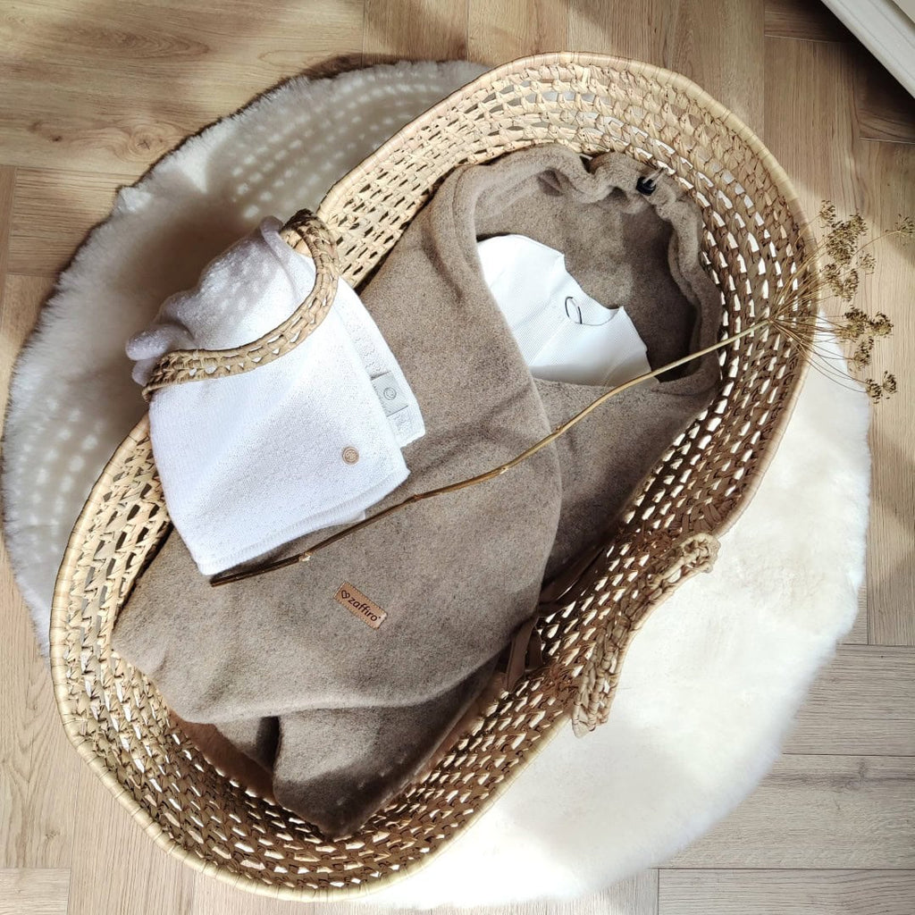 Wollen Omslagdoek Baby Maxi-Cosi & Kinderwagen | Zaffiro Felted