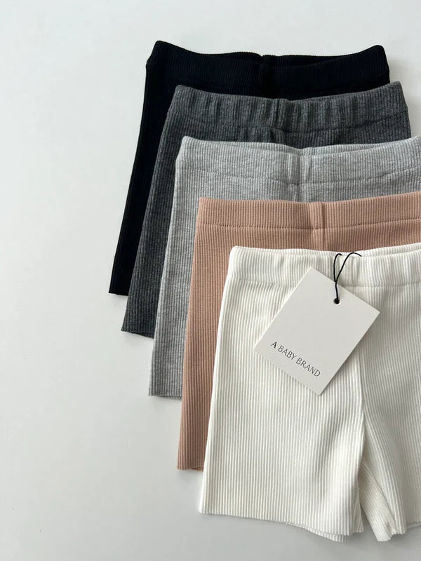 A Basic Brand | Baby Shorts Rib