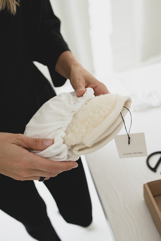 Wollen Babyslofjes – Booties | A Basic Brand