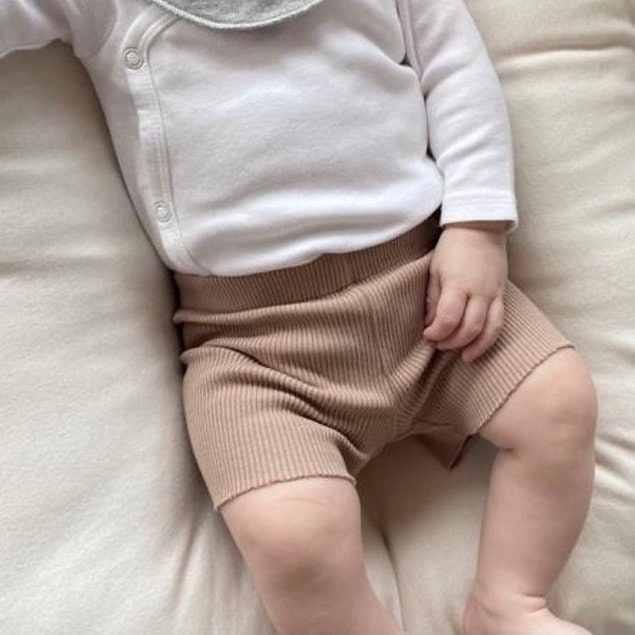 A Basic Brand | Baby Shorts Rib