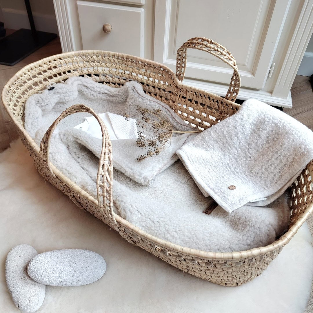 Wollen Voetenzak voor Buggy & Kinderwagen | Zaffiro Teddy