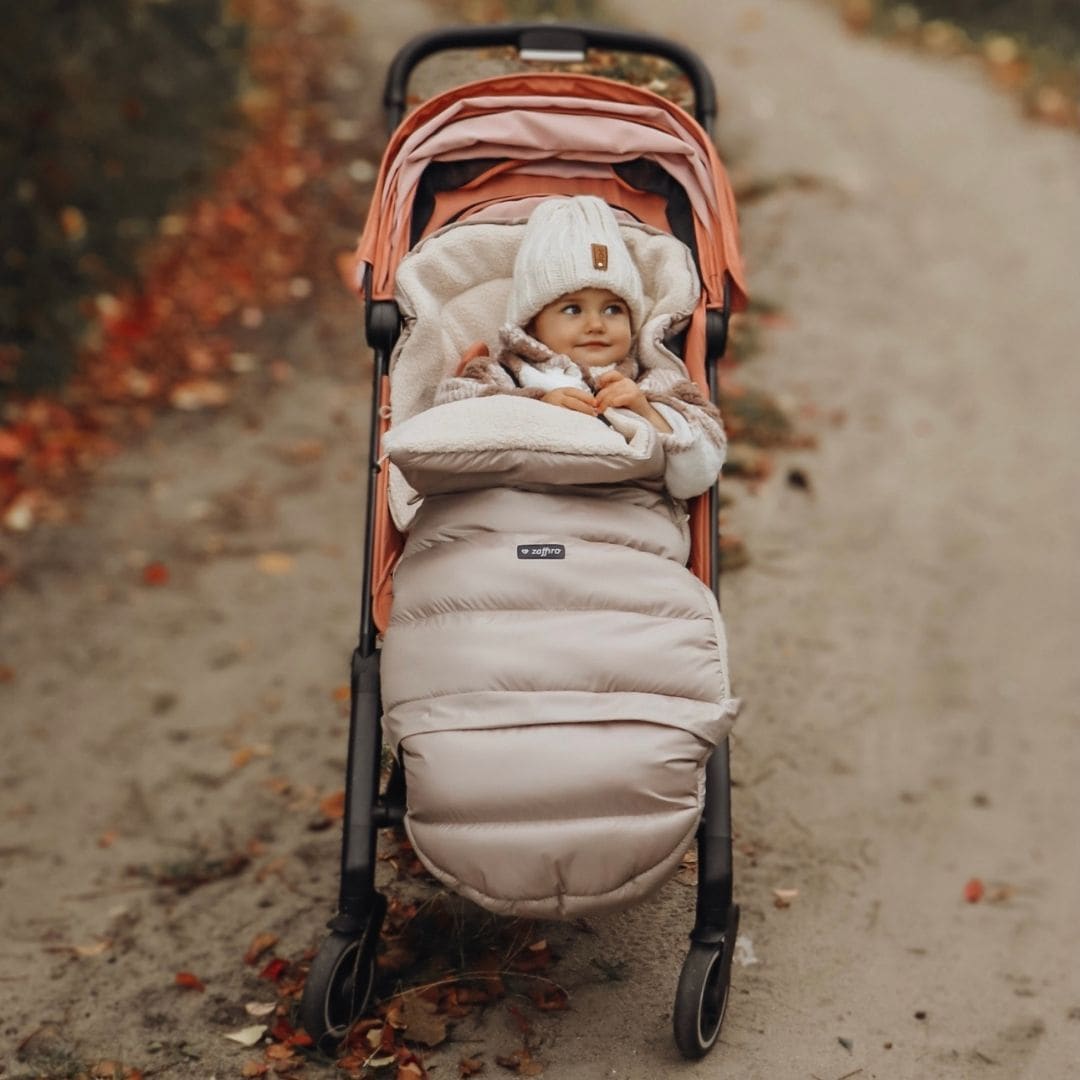 Wollen Voetenzak Baby 0-3 Jaar voor Kinderwagen – Zaffiro iGrow 4.0