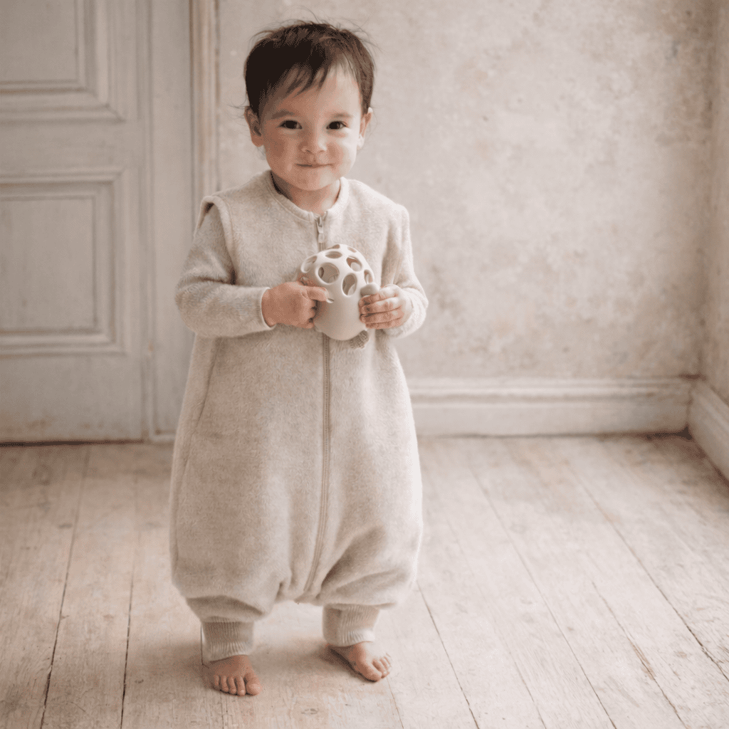 Wollen Slaapzak met Voetjes voor Baby & Peuter | Felted