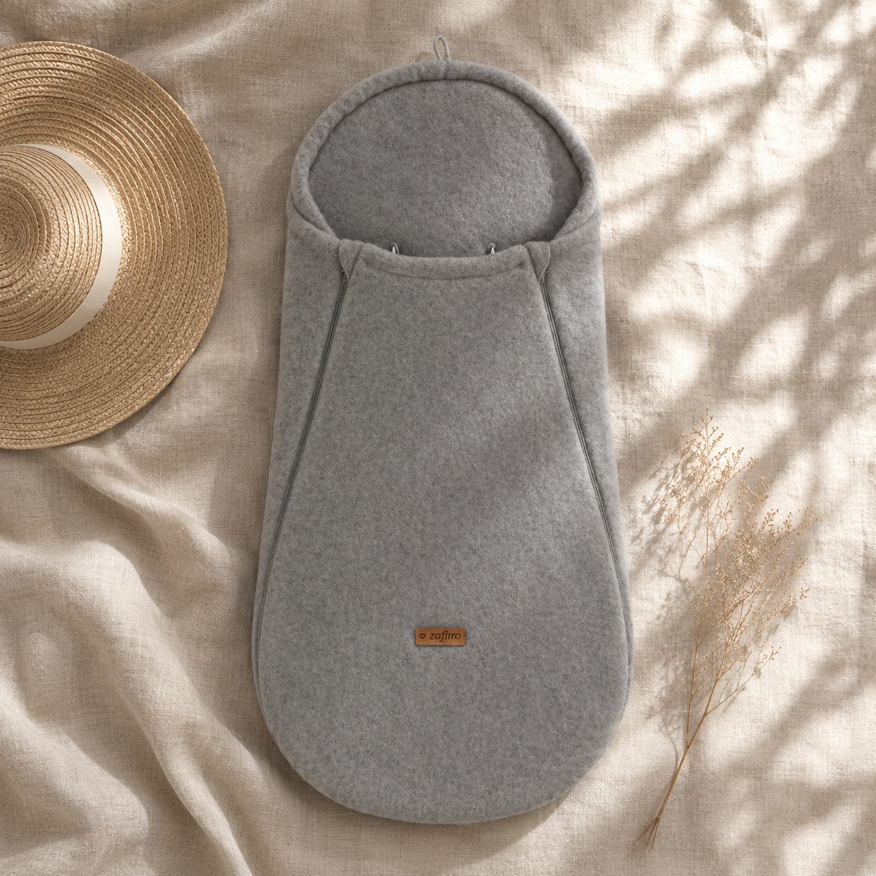 Wollen Voetenzak voor Buggy & Kinderwagen | Zaffiro Felted