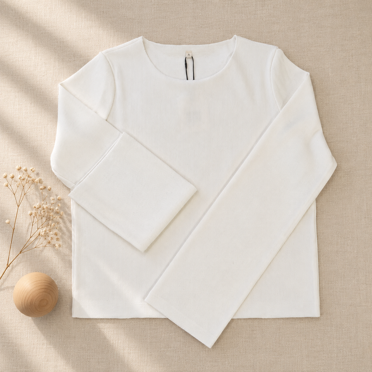 Oversized Rib Sweatshirt Dames | A Basic Brand