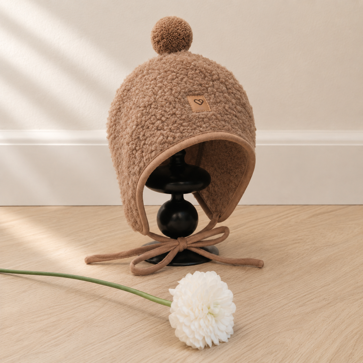 Wollen Babymuts Tulip | Zaffiro Teddy