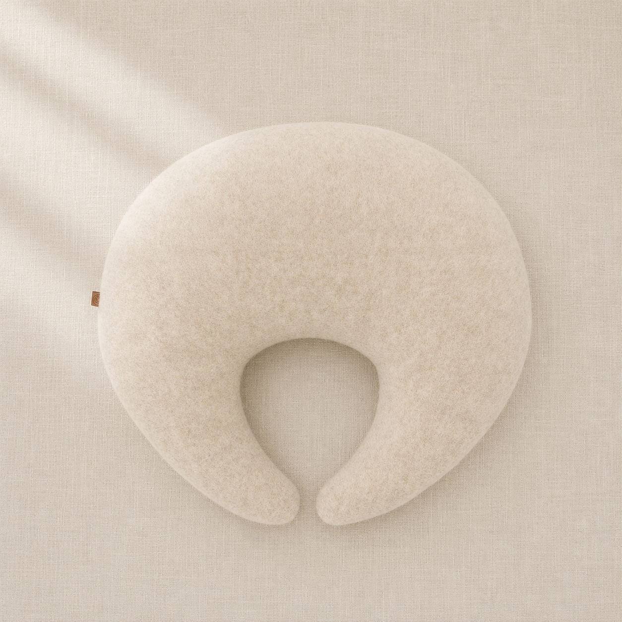 Wollen Voedingskussen voor Baby | Felted