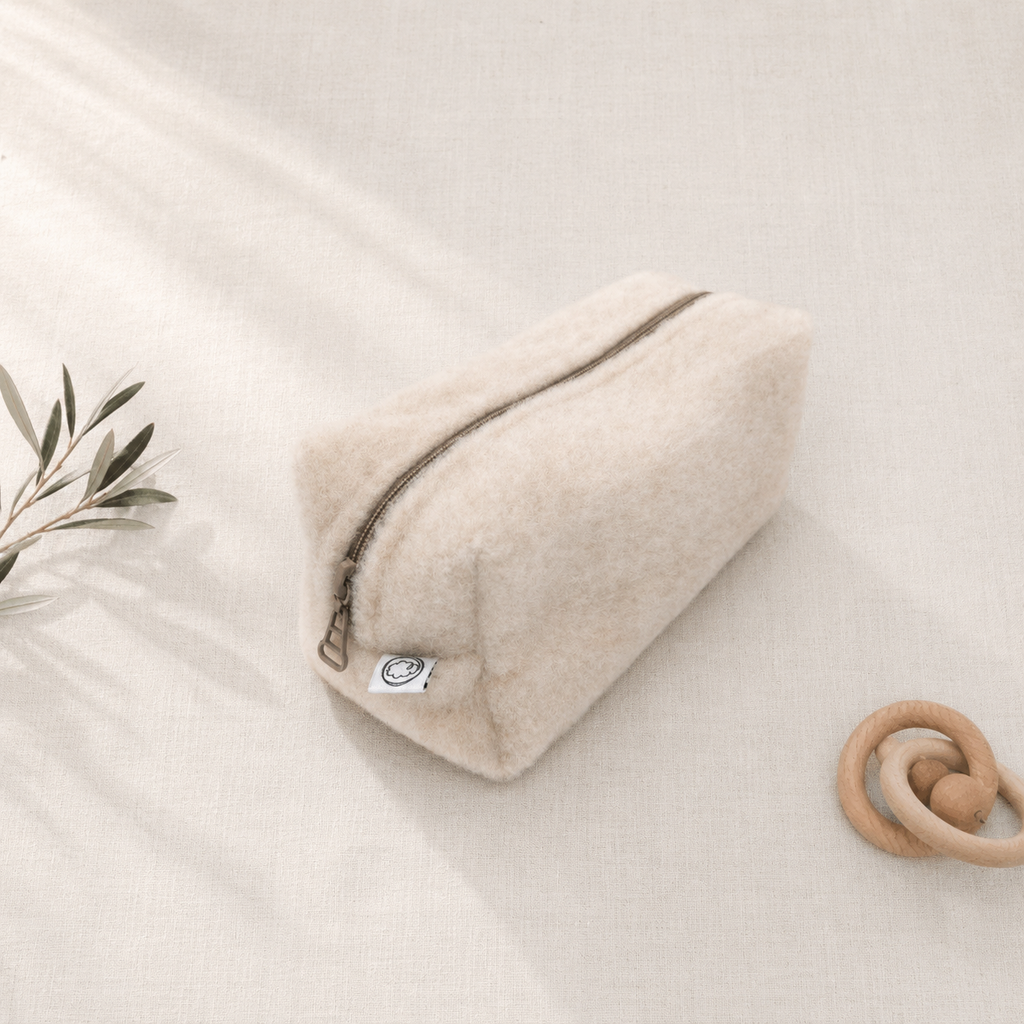 Wollen Luieretui & Toilettas | Felted