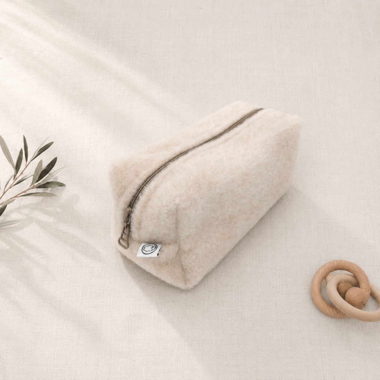 Wollen Luieretui & Toilettas | Felted