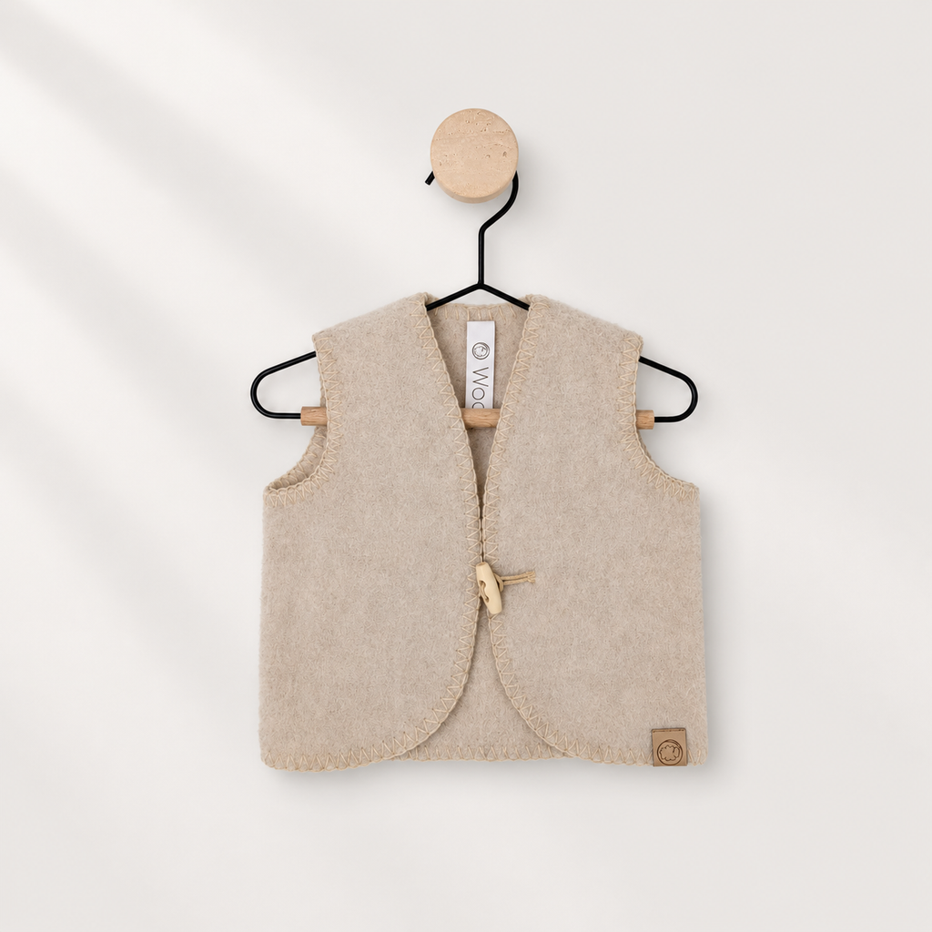 Wollen Bodywarmer Baby & Kind | Felted