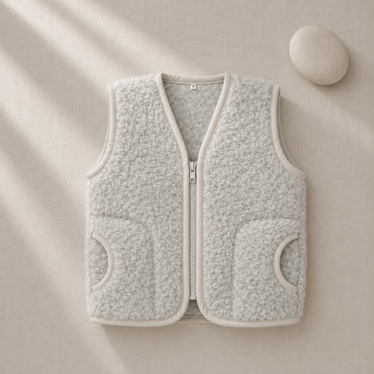 A Basic Brand – Wollen Kinder Bodywarmer