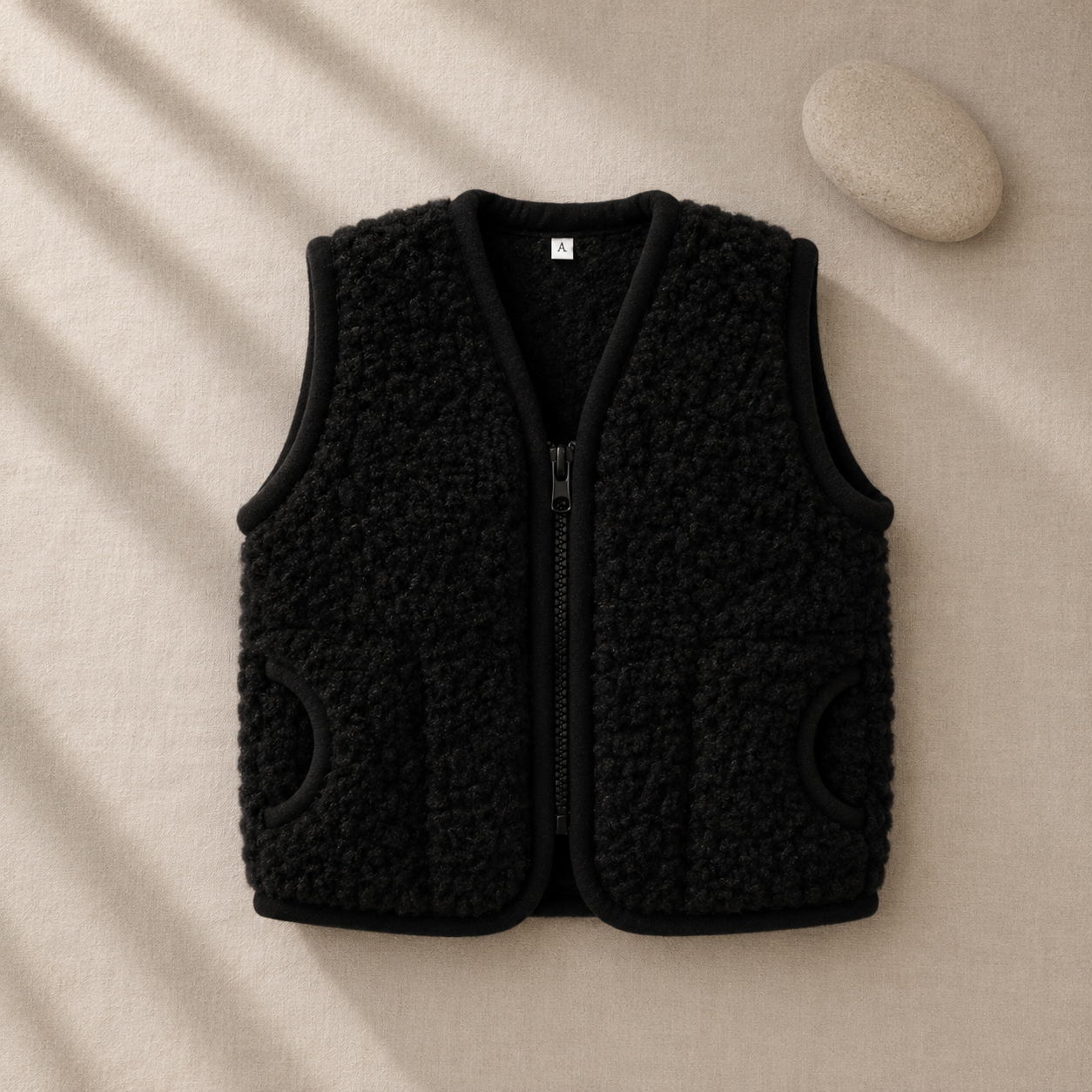 A Basic Brand – Wollen Kinder Bodywarmer
