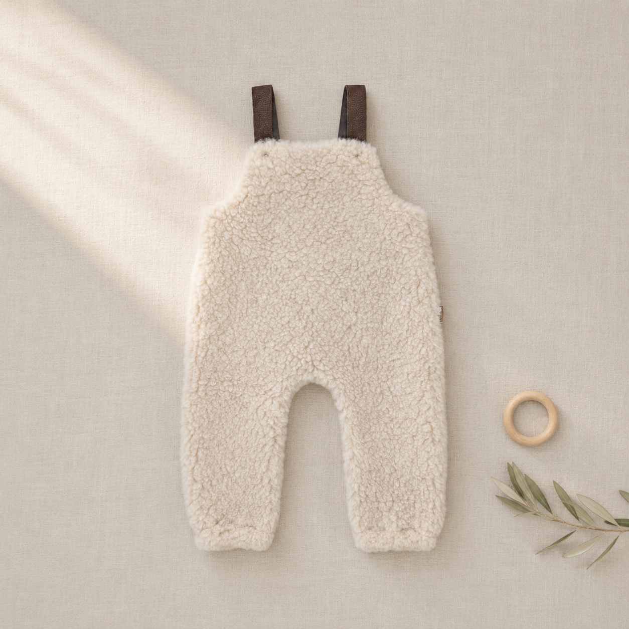 Wollen Baby Overall & Tuinbroek (Salopette) | Teddy