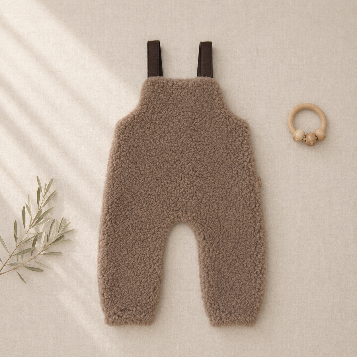 Wollen Baby Overall & Tuinbroek (Salopette) | Teddy