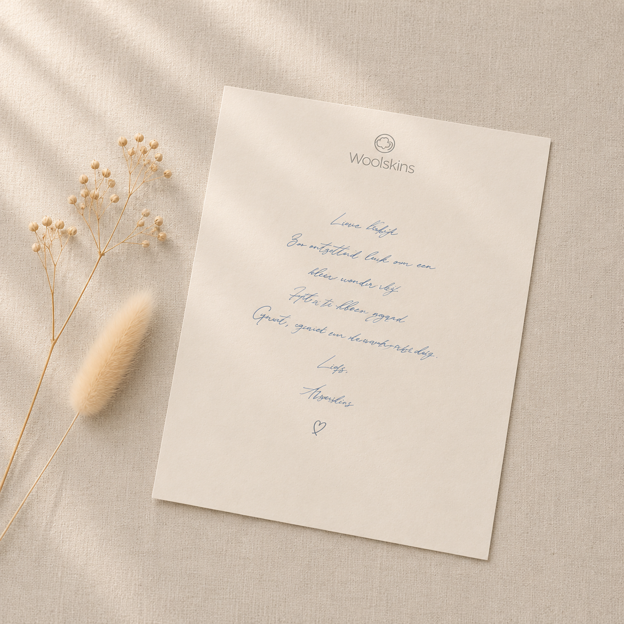 Woolskins Cadeaubon – Het Perfecte Cadeau voor Baby & Ouders
