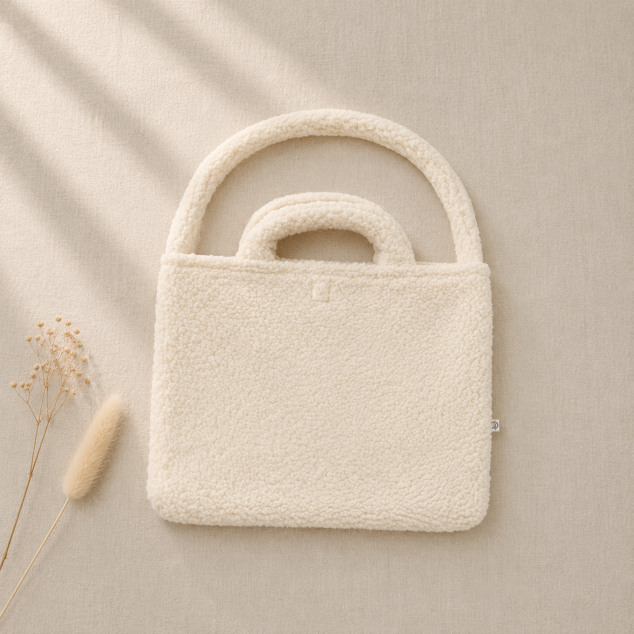 Wollen Teddy Mom Bag voor Kinderwagen – Thumbled