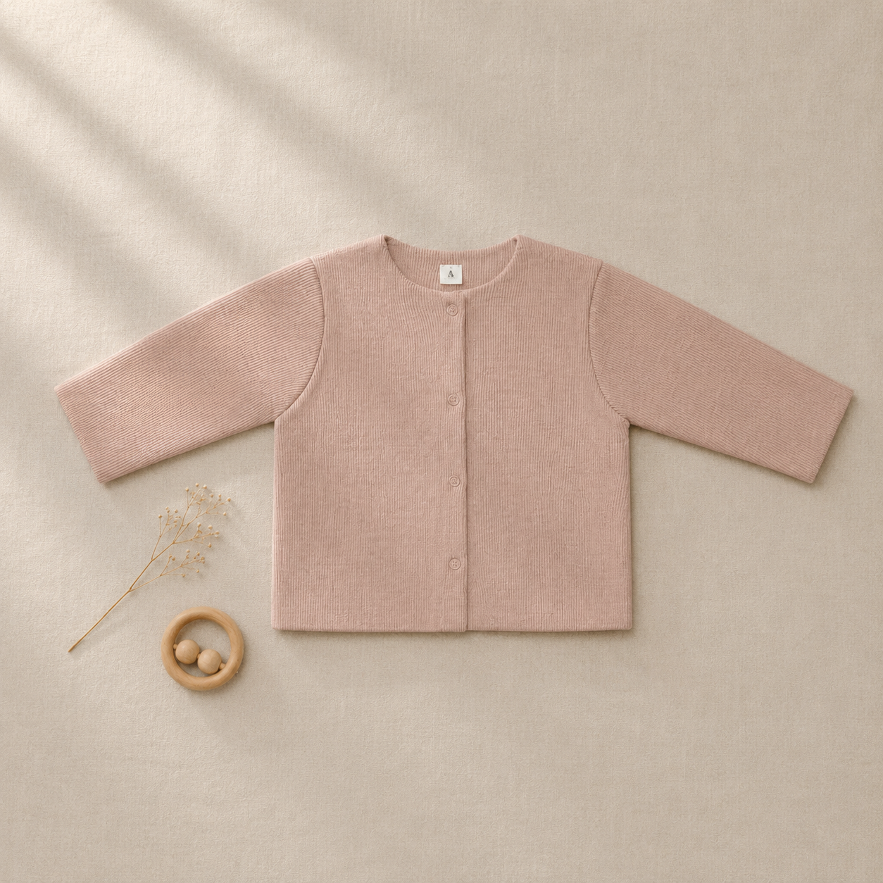 A Basic Brand | Katoenen Babyvest Rib