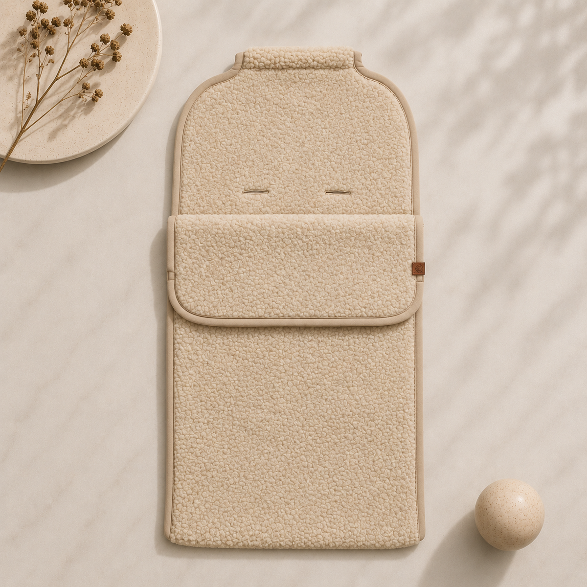 Wool Baby Footmuff for Stroller & Buggy | Bakigo Thumbled