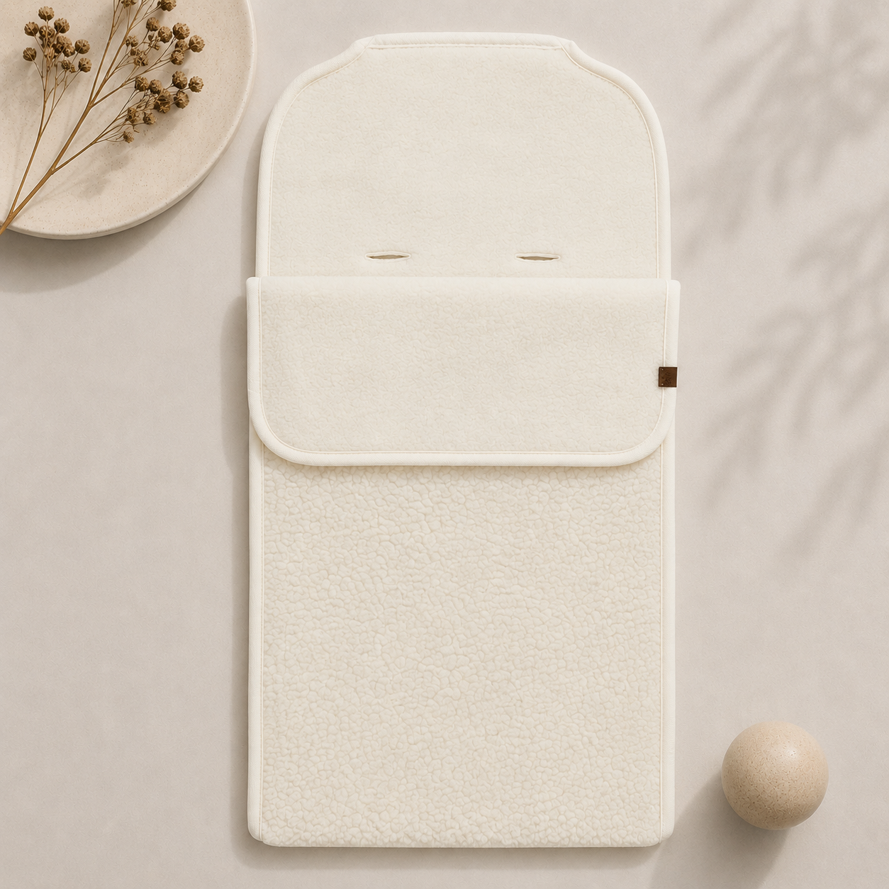 Wollen Voetenzak Baby voor Kinderwagen & Buggy | Bakigo Thumbled