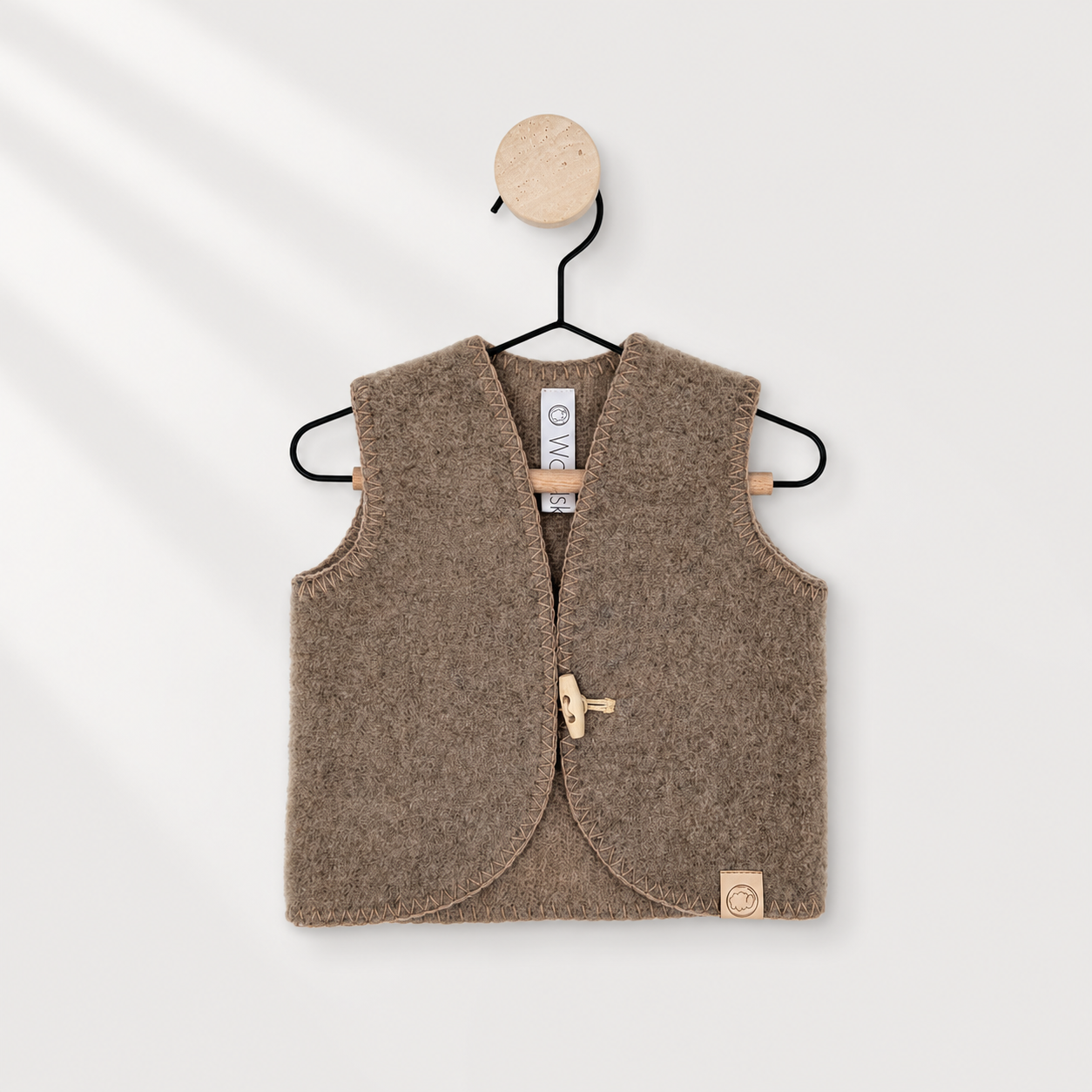 Wollen Bodywarmer Baby & Kind | Felted