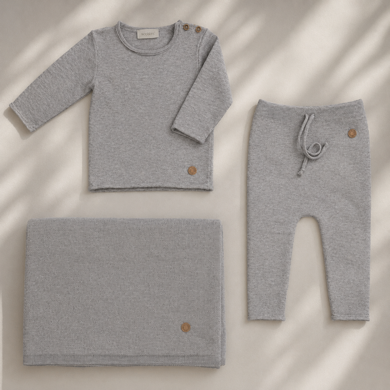 Baby Cadeauset Deluxe – Merinowol Newborn Set