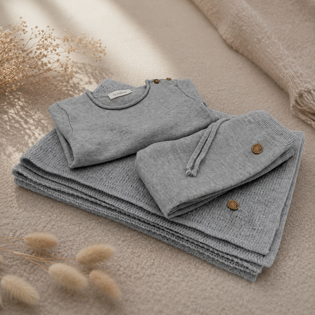 Baby Cadeauset Deluxe – Merinowol Newborn Set