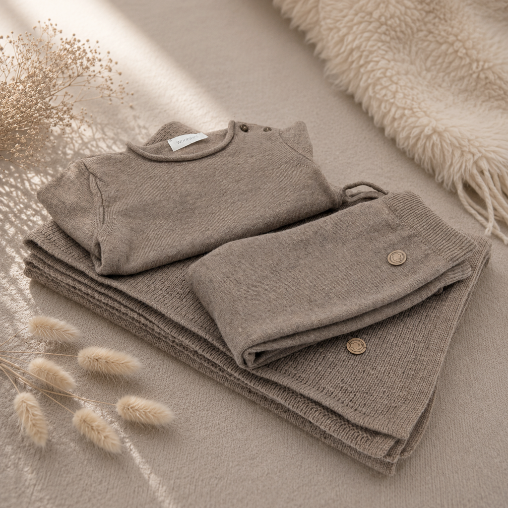 Baby Cadeauset Deluxe – Merinowol Newborn Set