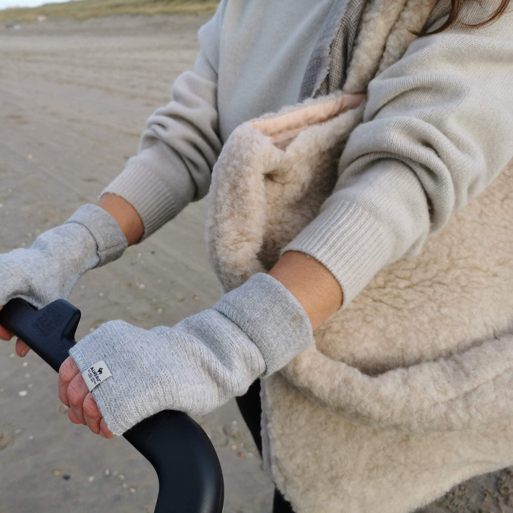 Wollen Teddy Mom Bag voor Kinderwagen – Thumbled