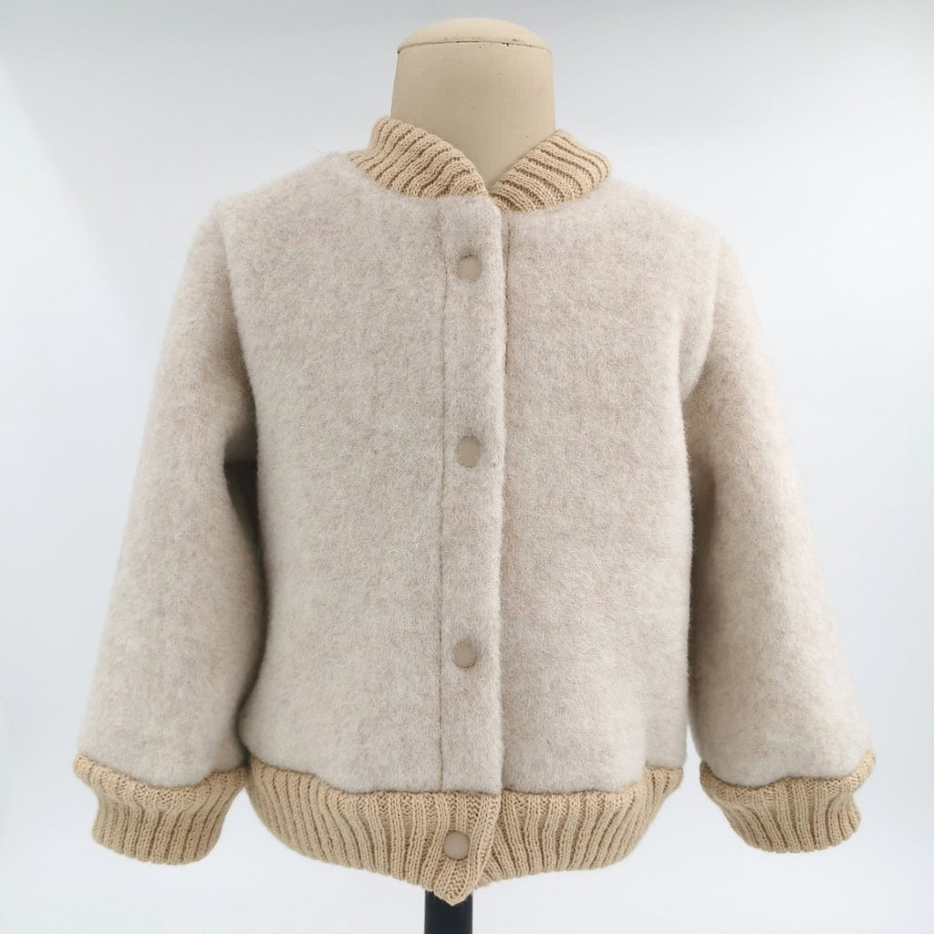 Wollen Babyjas Bomber | Felted