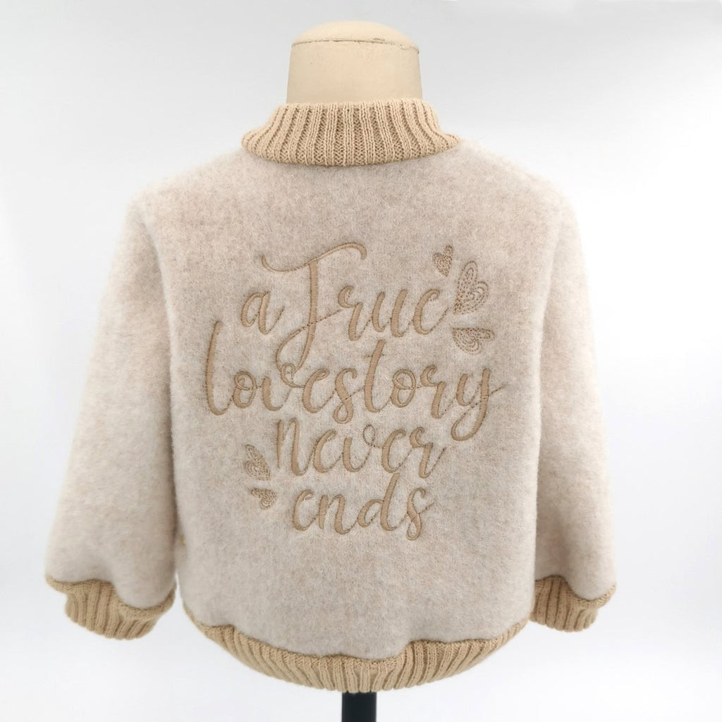 Wollen Babyjas Bomber | Felted
