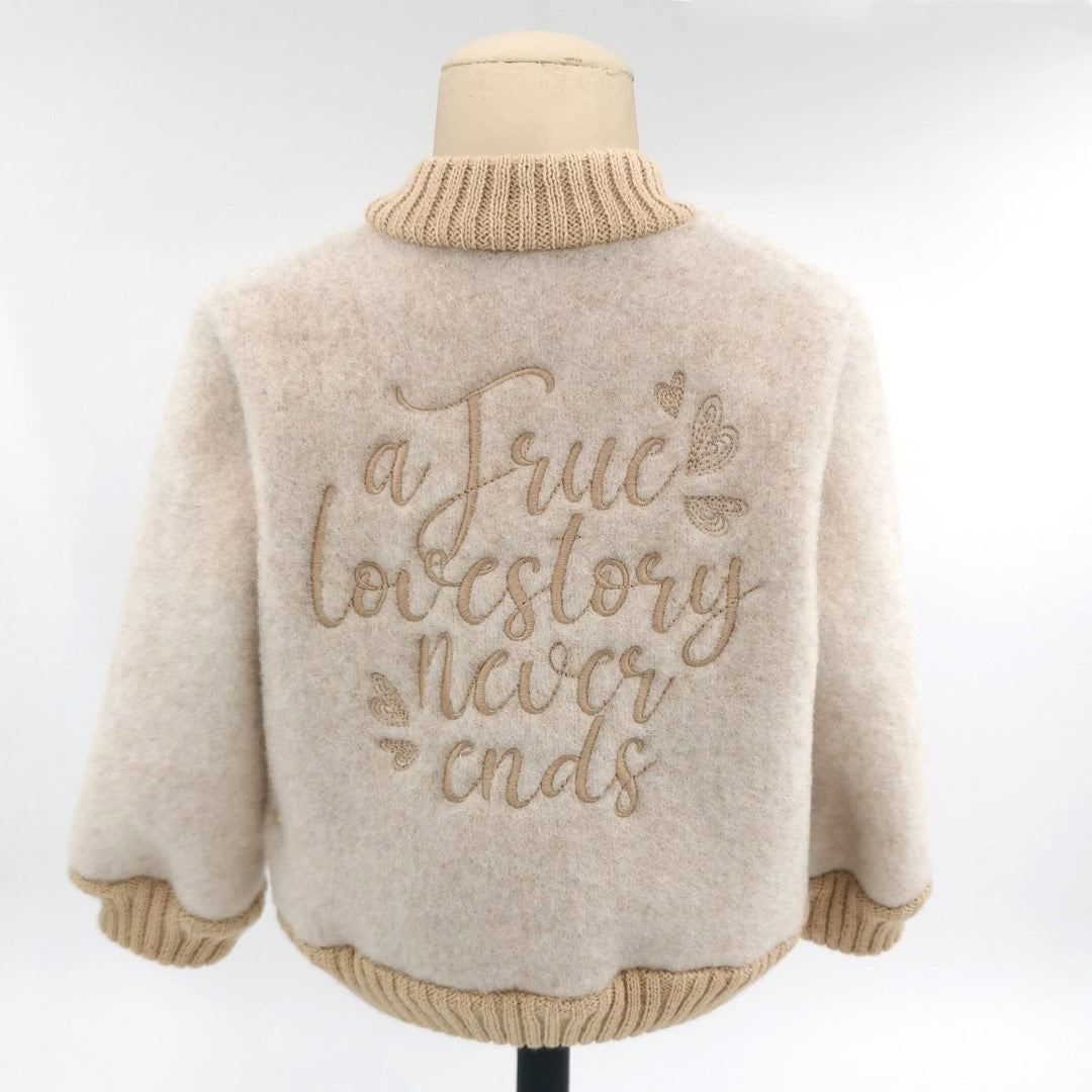 Wollen Babyjas Bomber | Felted