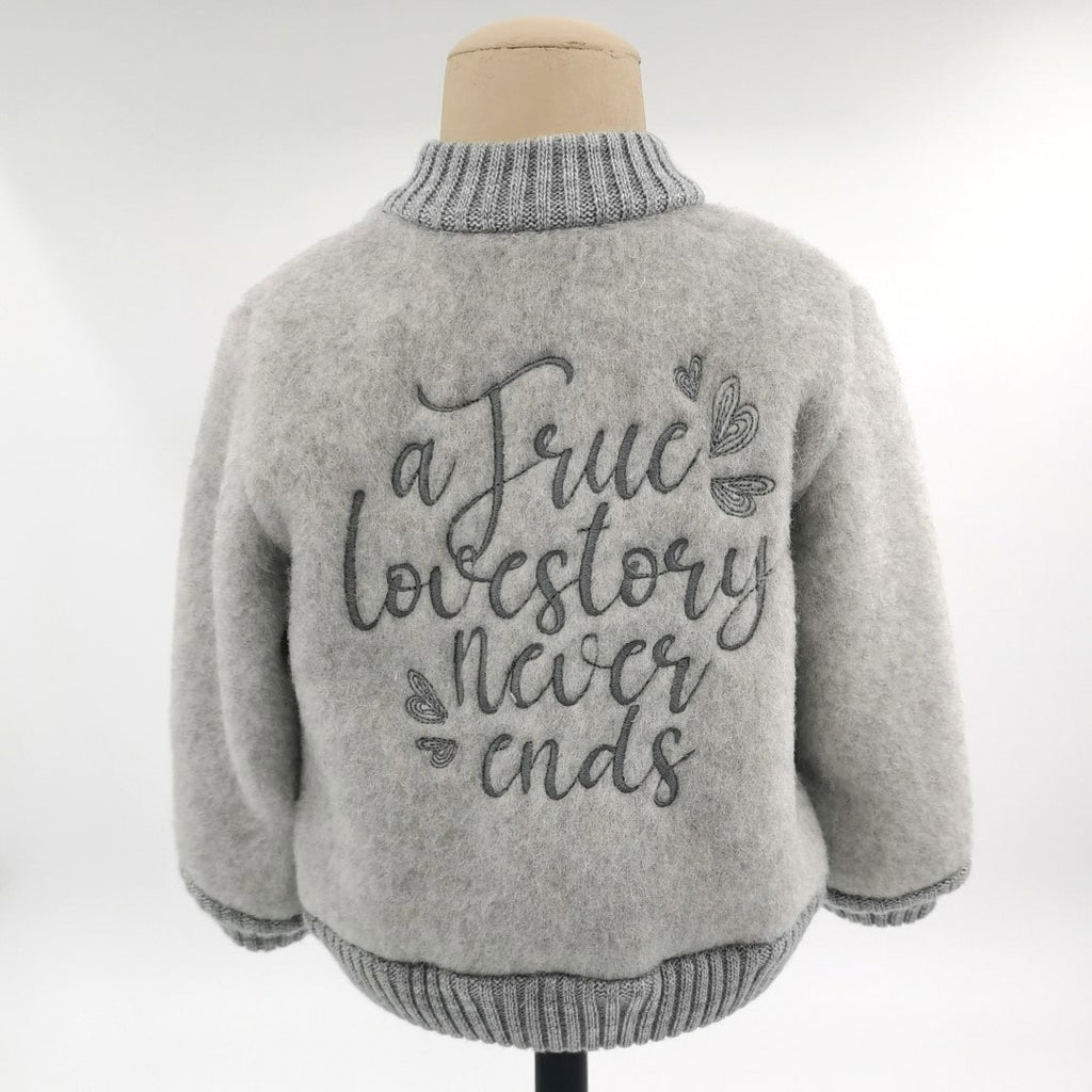 Wollen Babyjas Bomber | Felted