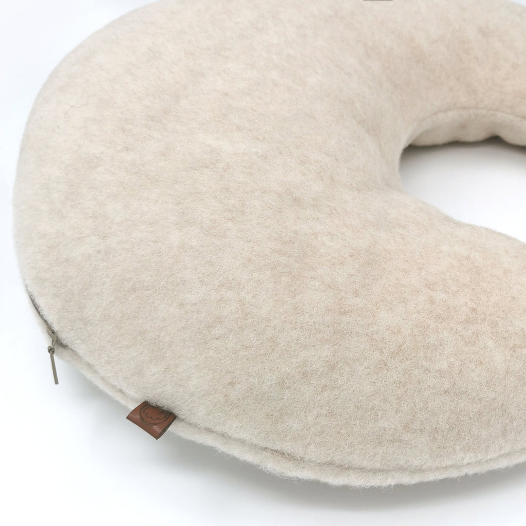 Wollen Voedingskussen voor Baby | Felted