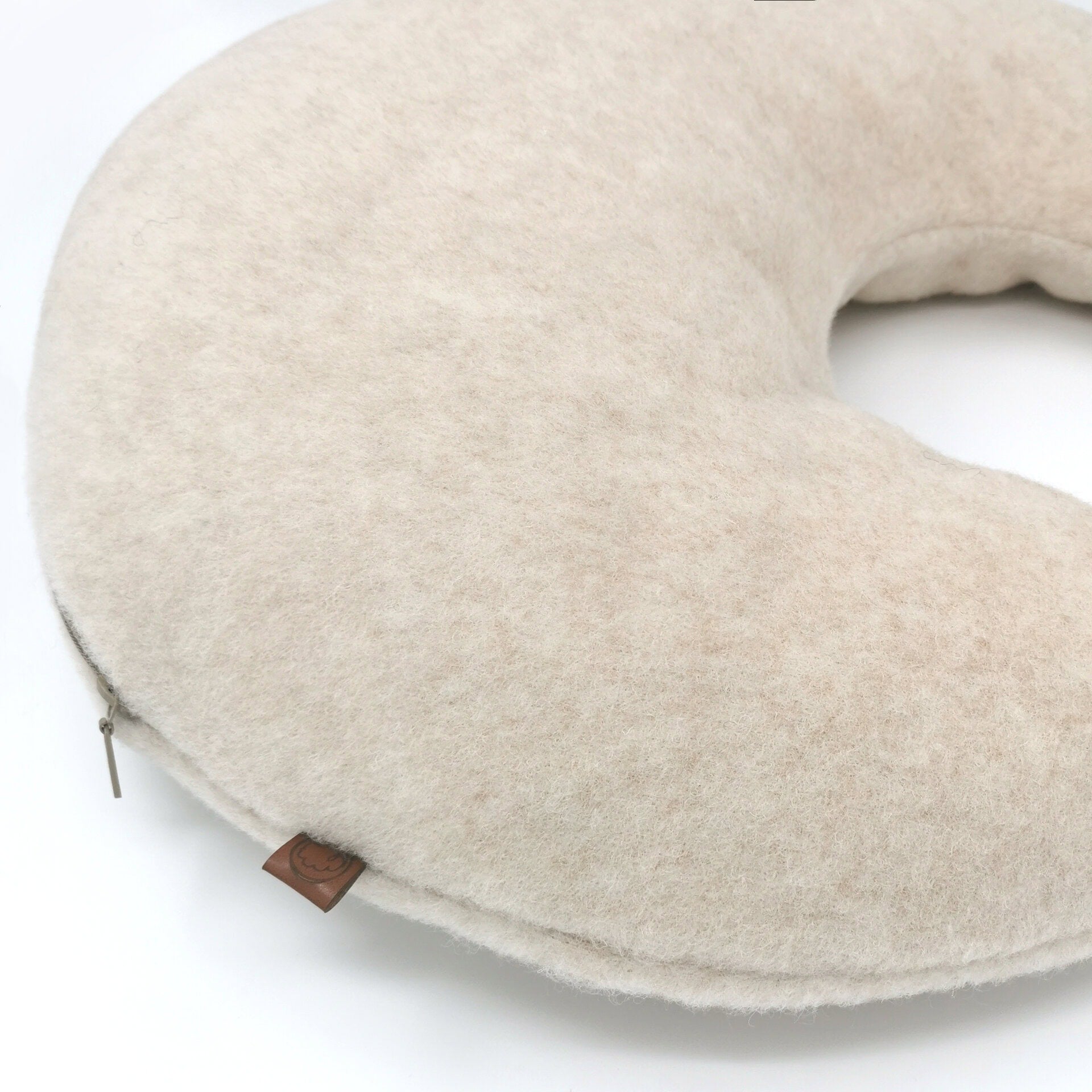 Wollen Voedingskussen voor Baby | Felted