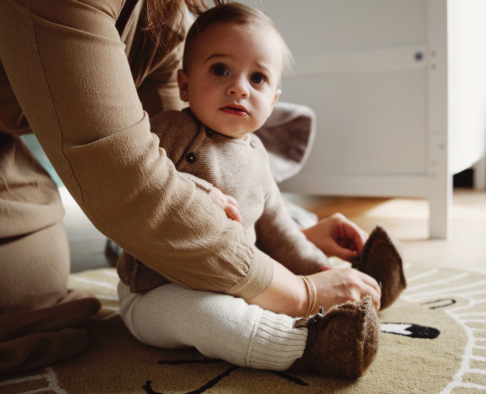 Eerste Wollen Babyslofjes | Thumbled