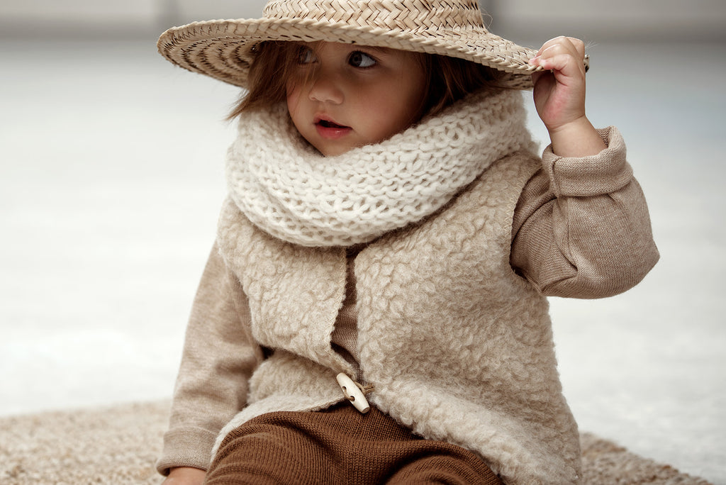 Wollen Bodywarmer Baby & Kind | Thumbled