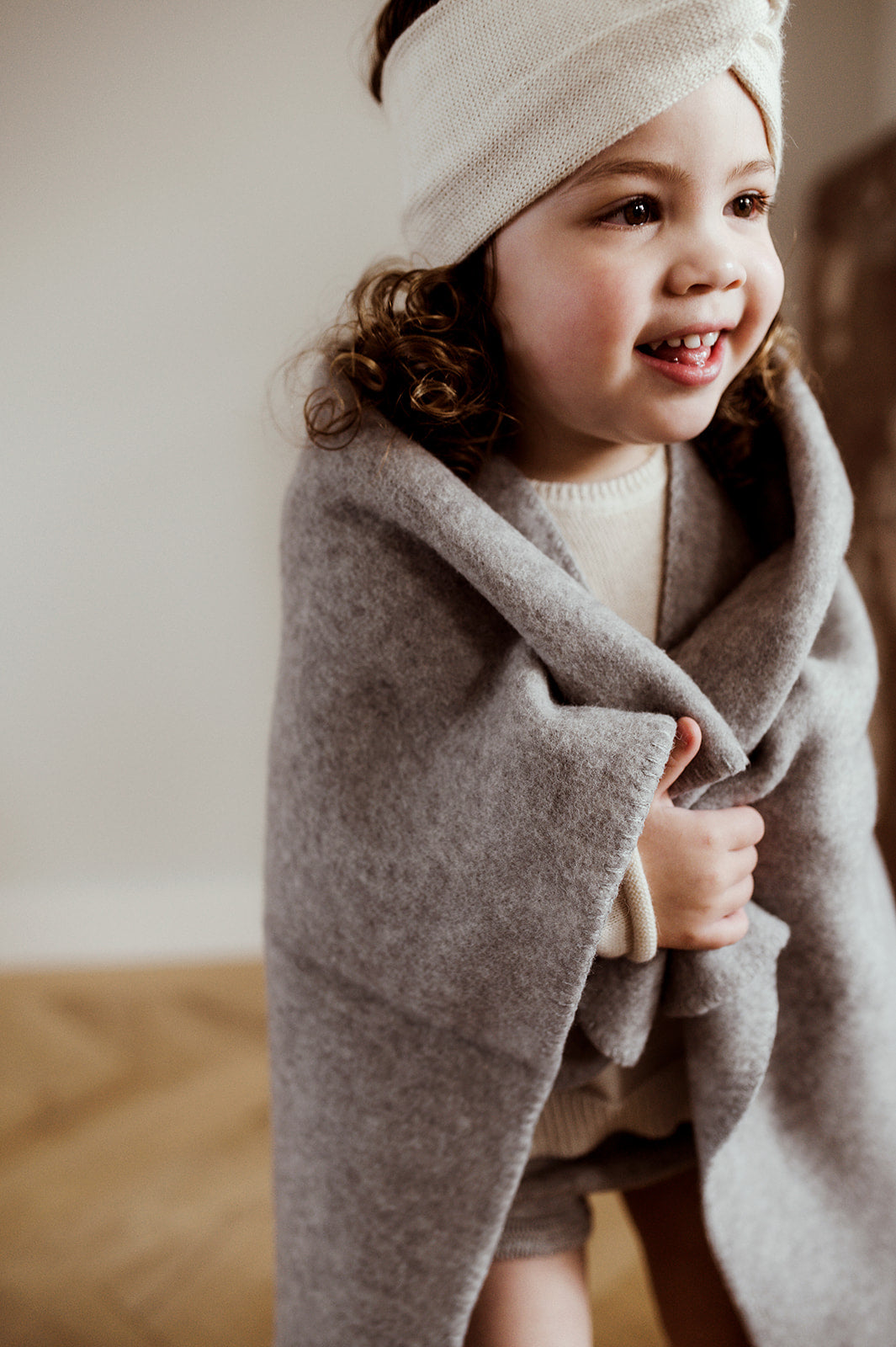 Wollen Babydeken van zuiver Scheerwol | Felted