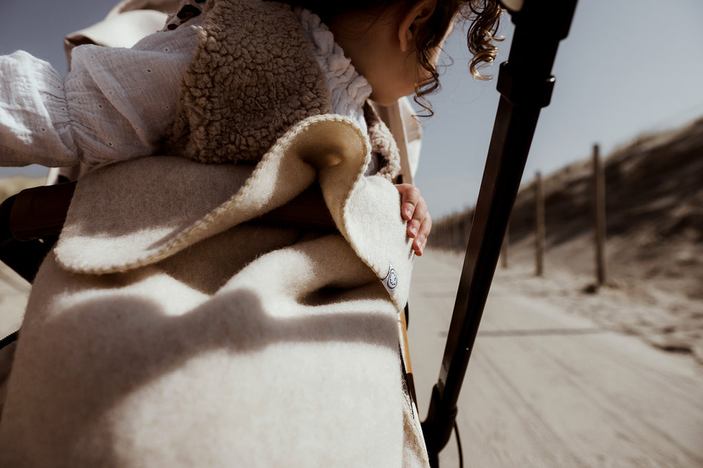 Wollen Voetenzak Baby voor Kinderwagen & Buggy | Bakigo Thumbled