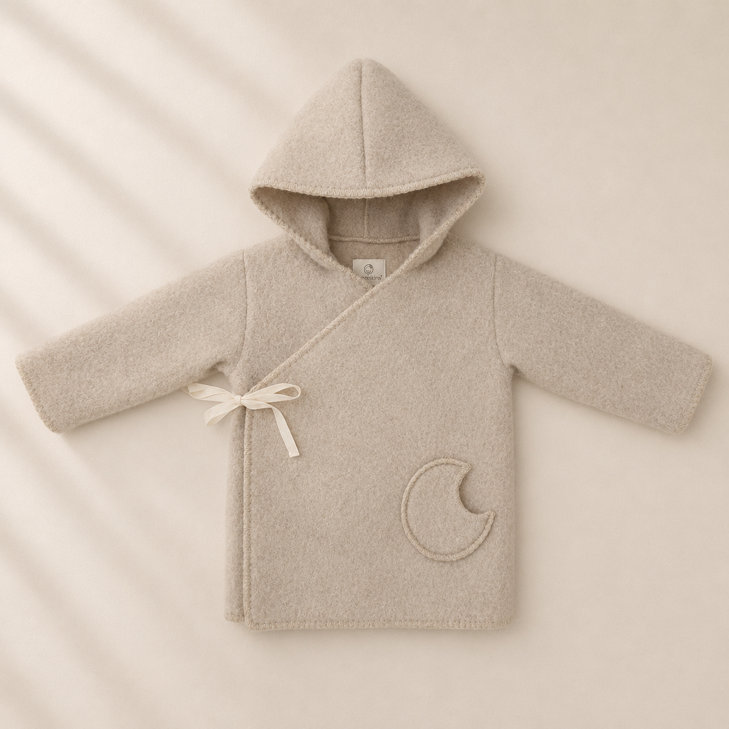 Wollen Babyjas – Kimonojas van Wol | Felted