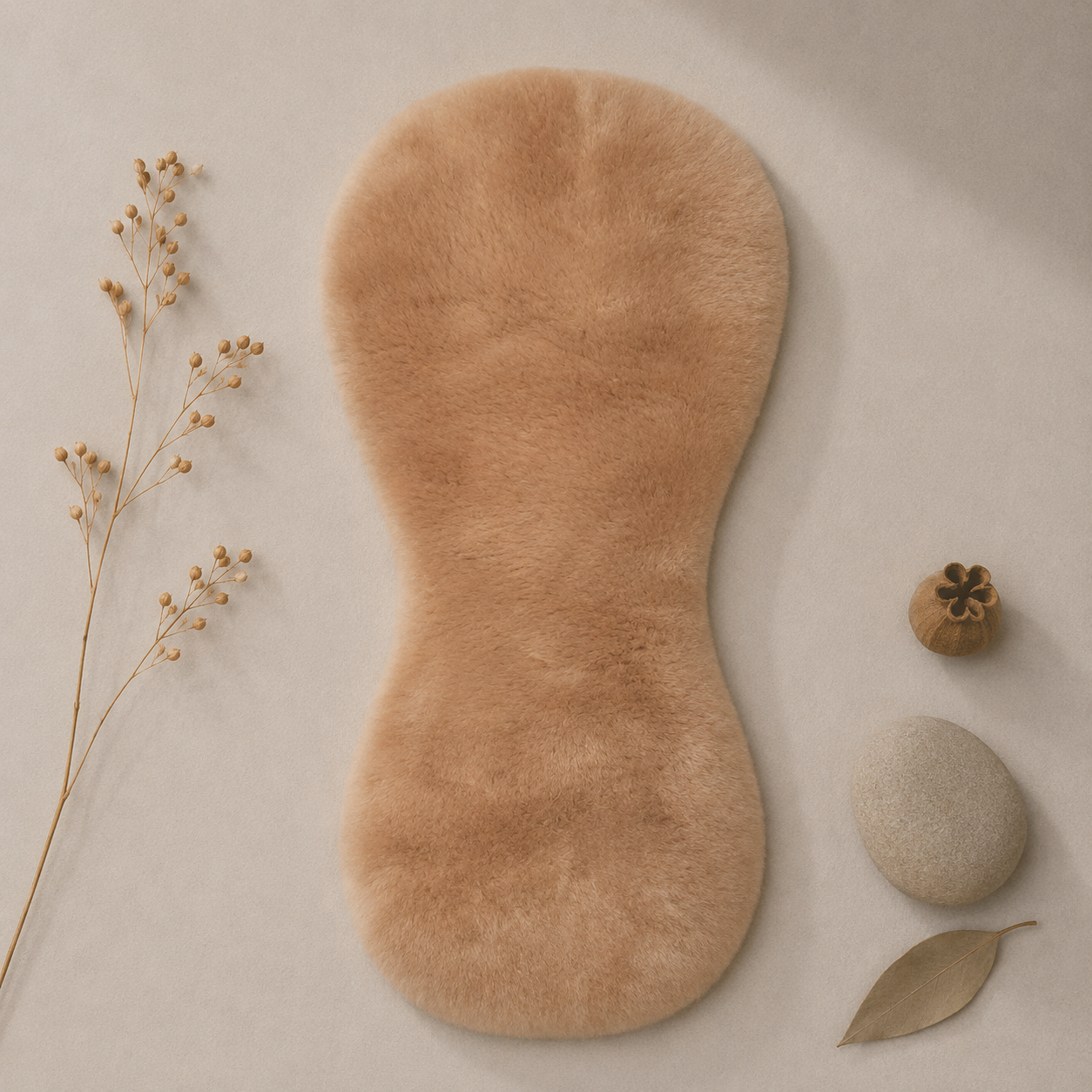 Schapenvacht Inlegkussen Maxi-Cosi & Autostoel | Comfort