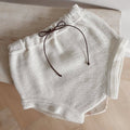 Gebreide Baby Bloomer van Alpaca Wol & Katoen